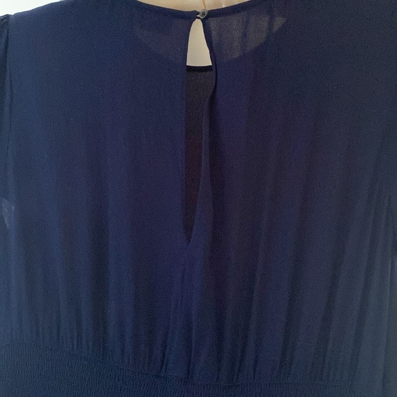 Aritizia  Wilfred  navy dress - Picture 4 of 5